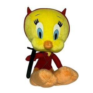 TWEETY BIRD Devil costume plush LOONEY TUNES Russell Stover edition #Toy38